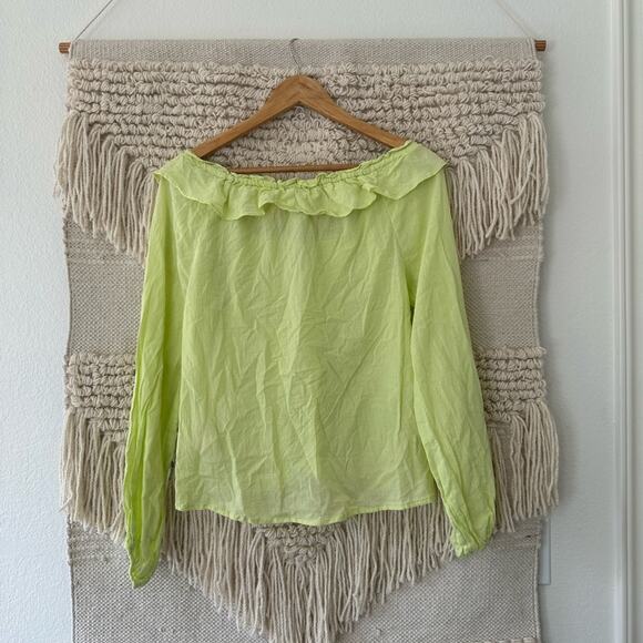 Love Whit Citron Ruffle Blouse - Picture 6 of 6
